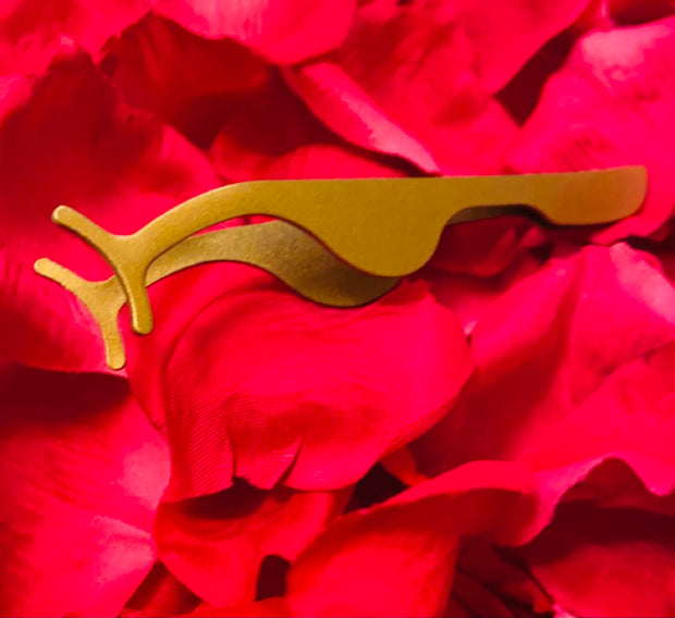 Golden Eyelash Holder